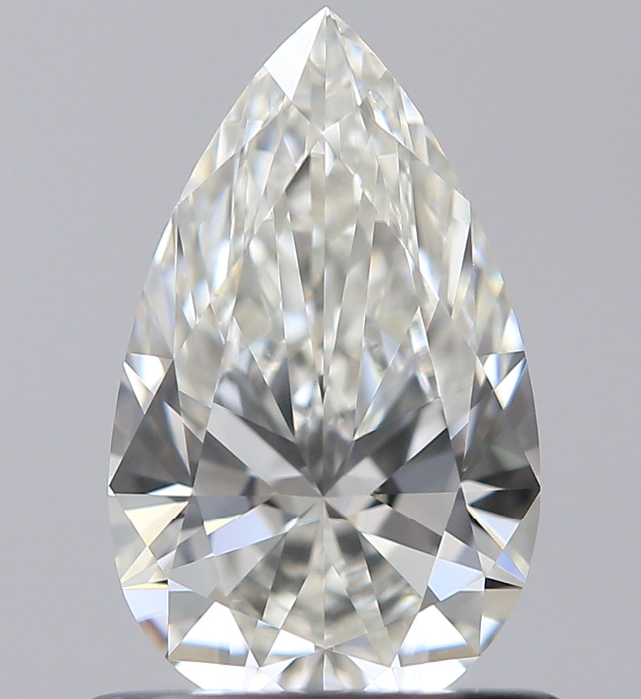 0.71 carat Pear diamond H IF