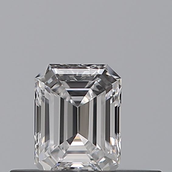 0.23 carat Emerald diamond D VVS2