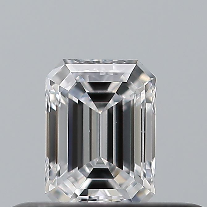 0.25 carat Emerald diamond D VVS1