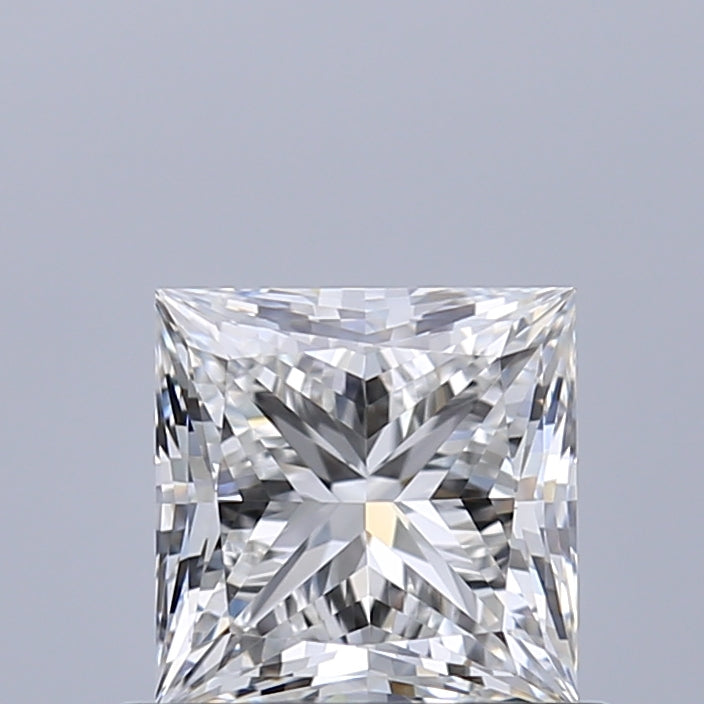 0.74 carat Princess diamond F VS1