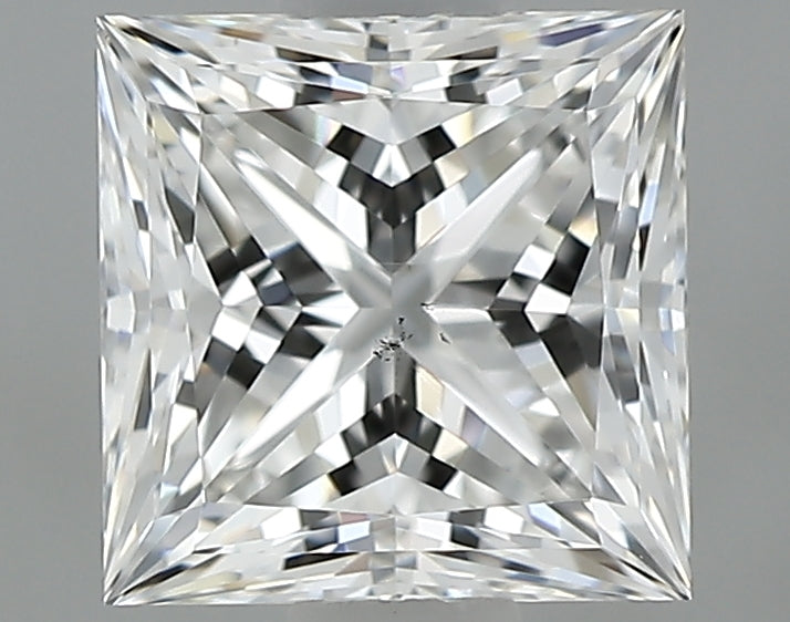 0.80 carat Princess diamond F SI1