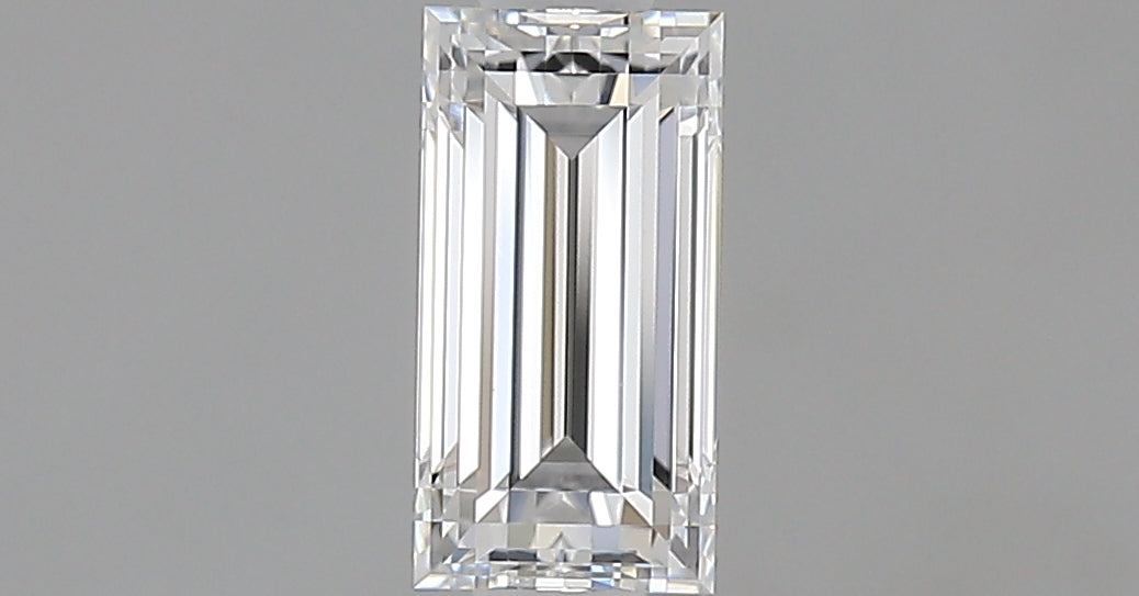 0.61 carat Baguette diamond E VVS2