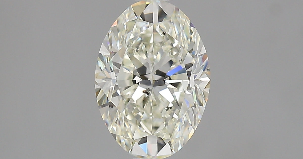 1.50 carat Oval diamond J SI1