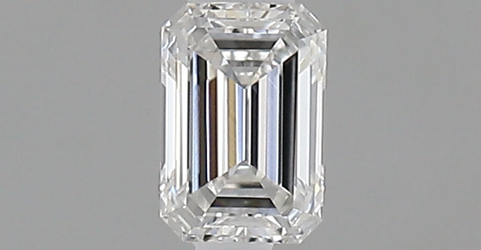 0.25 carat Emerald diamond E  VVS2