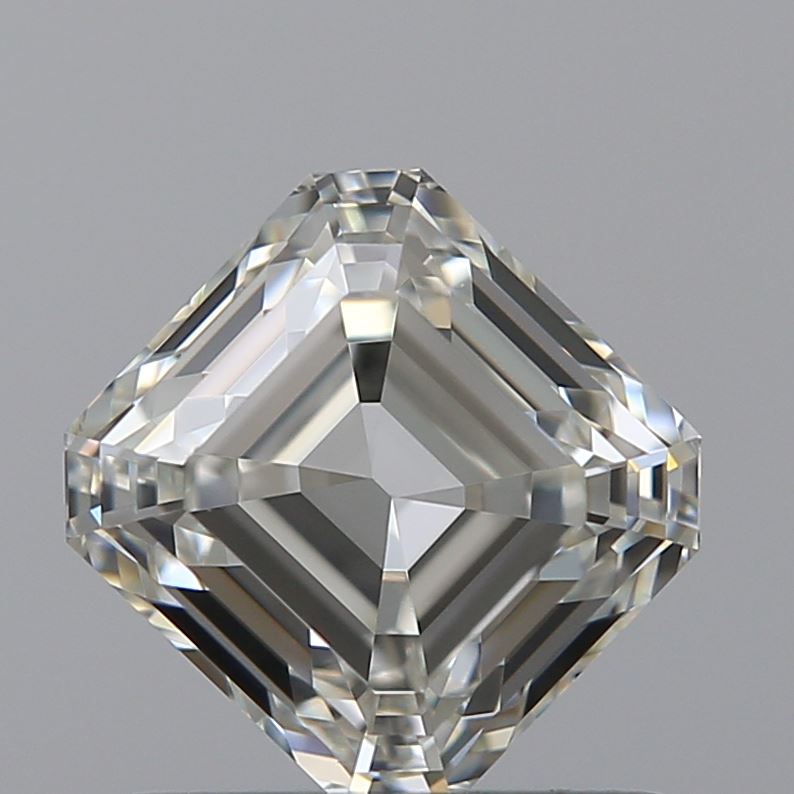 0.91 carat Asscher diamond J VS1