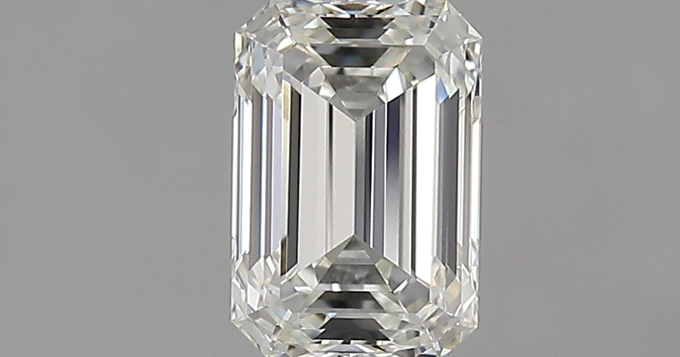 0.90 carat Emerald diamond H VVS1 VeryGood