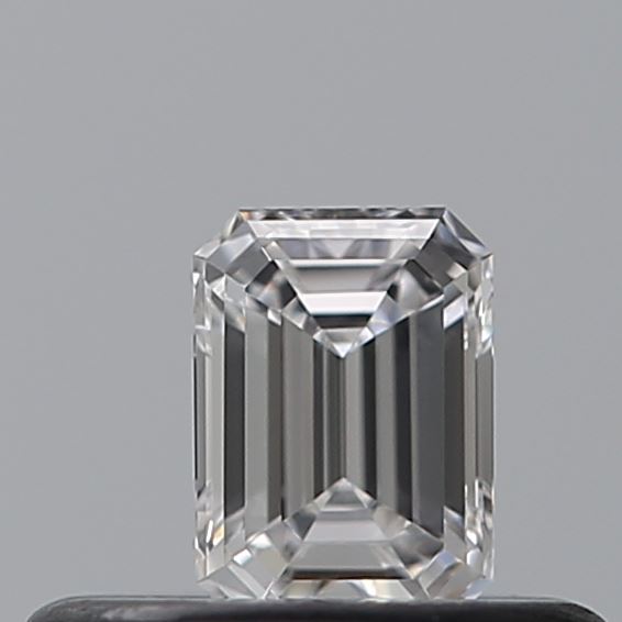 0.23 carat Emerald diamond D VVS1