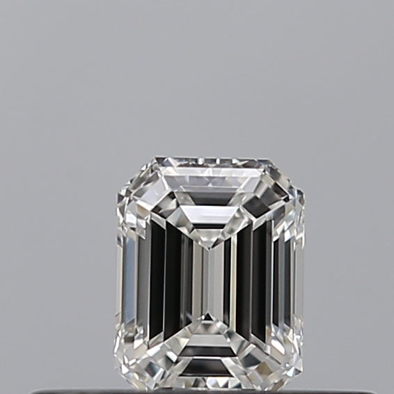 0.25 carat Emerald diamond F VVS2