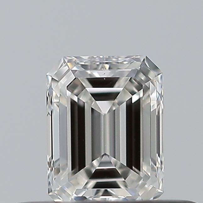 0.27 carat Emerald diamond F VVS2