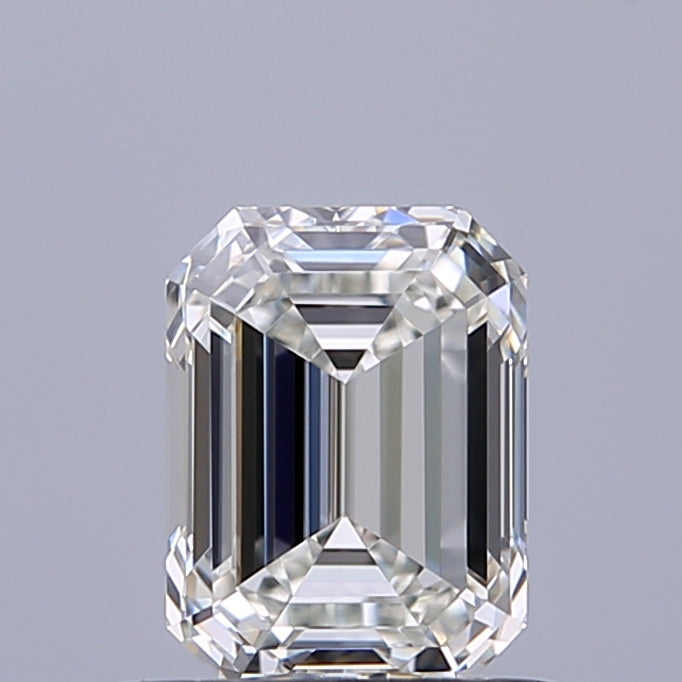 0.71 carat Emerald diamond H IF