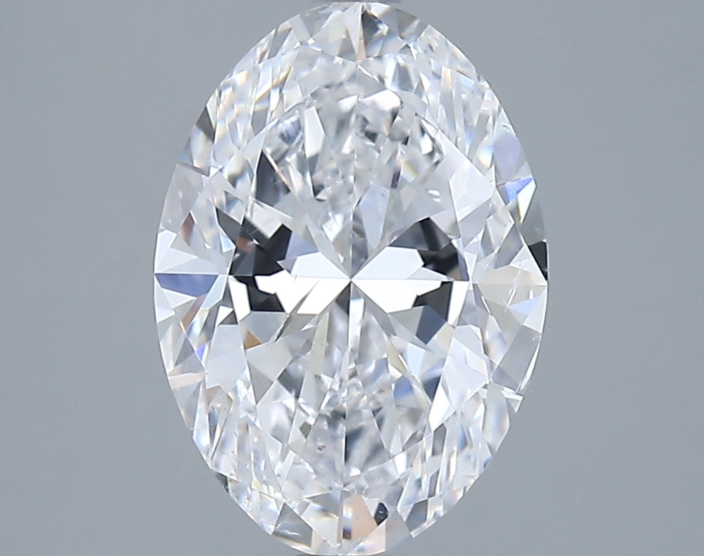 3.01 carat Oval diamond D SI2