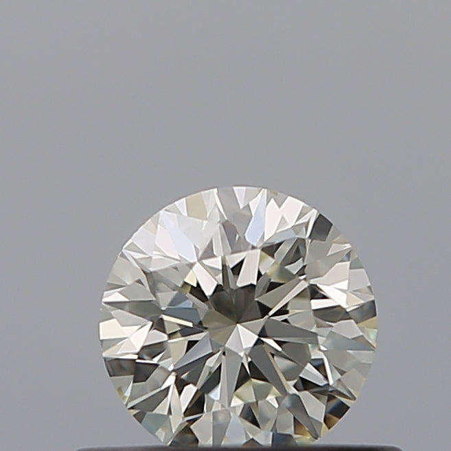 0.39 carat Round diamond J IF Excellent