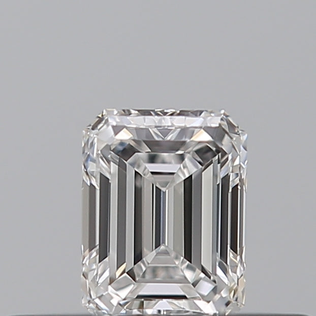 0.26 carat Emerald diamond E VVS1