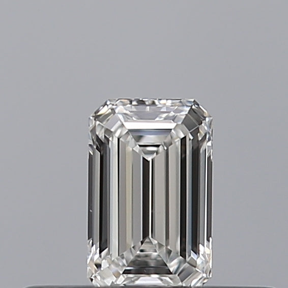 0.23 carat Emerald diamond F VS1