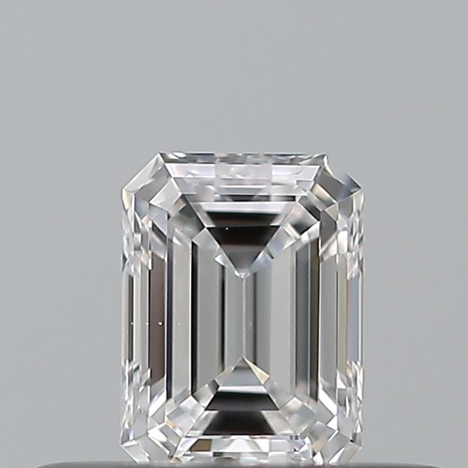 0.23 carat Emerald diamond D VS2