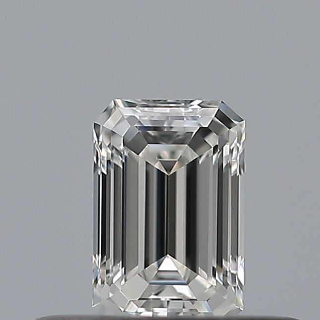 0.24 carat Emerald diamond F VVS1