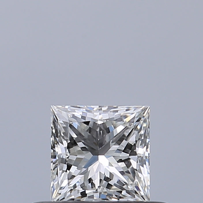 0.37 carat Princess diamond F VVS1