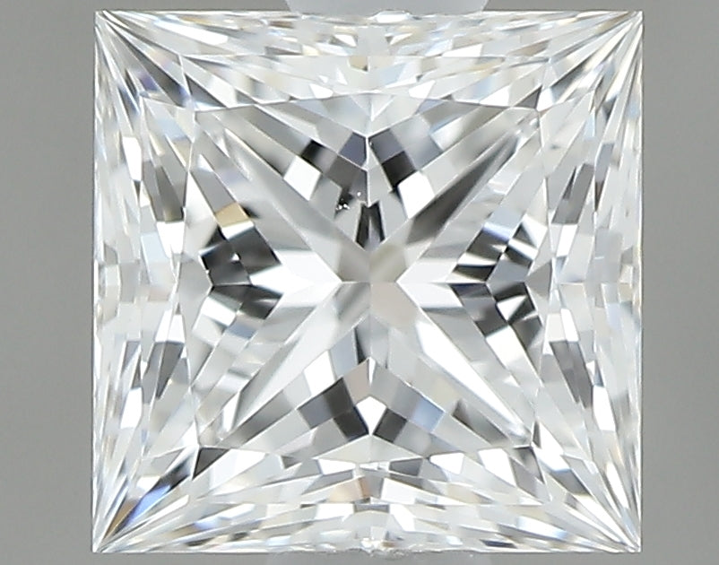0.80 carat Princess diamond E VS2