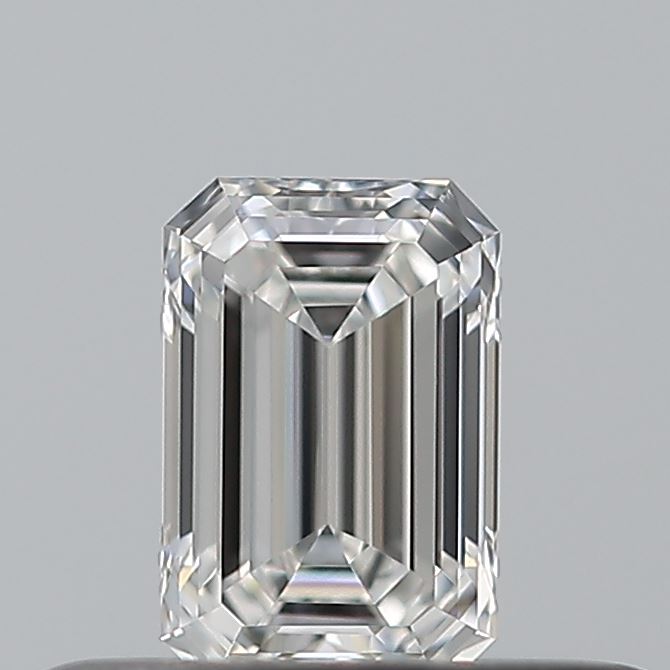 0.24 carat Emerald diamond E VVS1