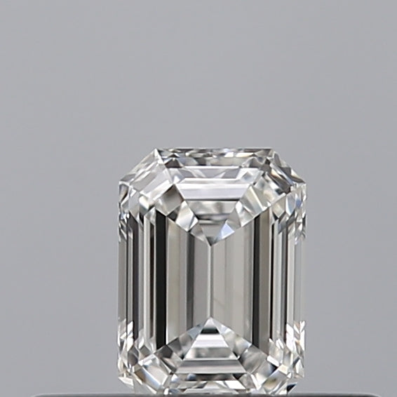 0.25 carat Emerald diamond F VVS1