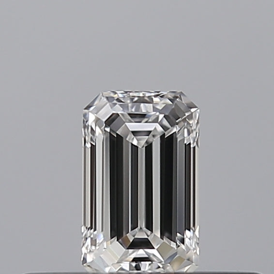 0.23 carat Emerald diamond D VVS2