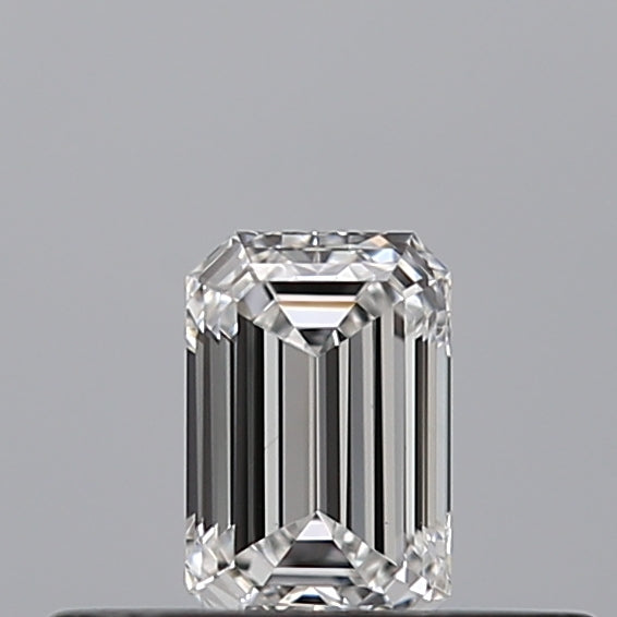 0.23 carat Emerald diamond D VVS2