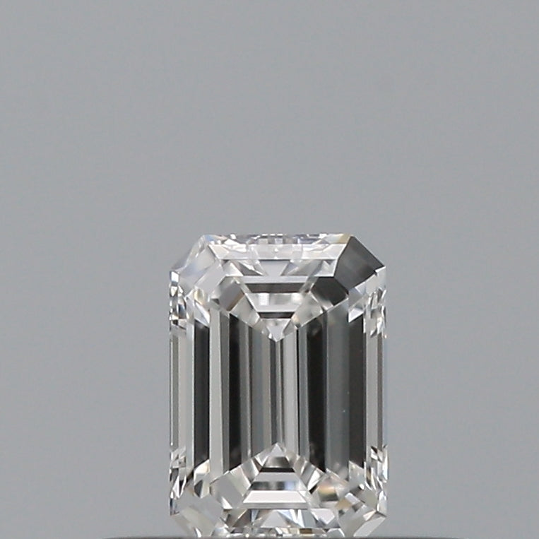 0.24 carat Emerald diamond F VVS2