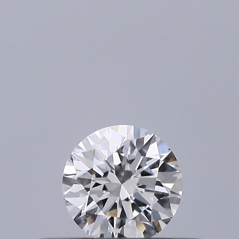 0.21 carat Round diamond D VVS2 Excellent