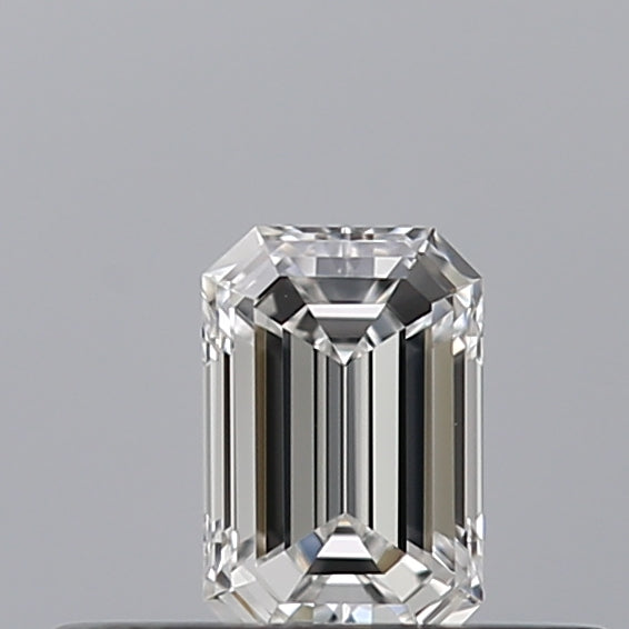 0.23 carat Emerald diamond E VVS1