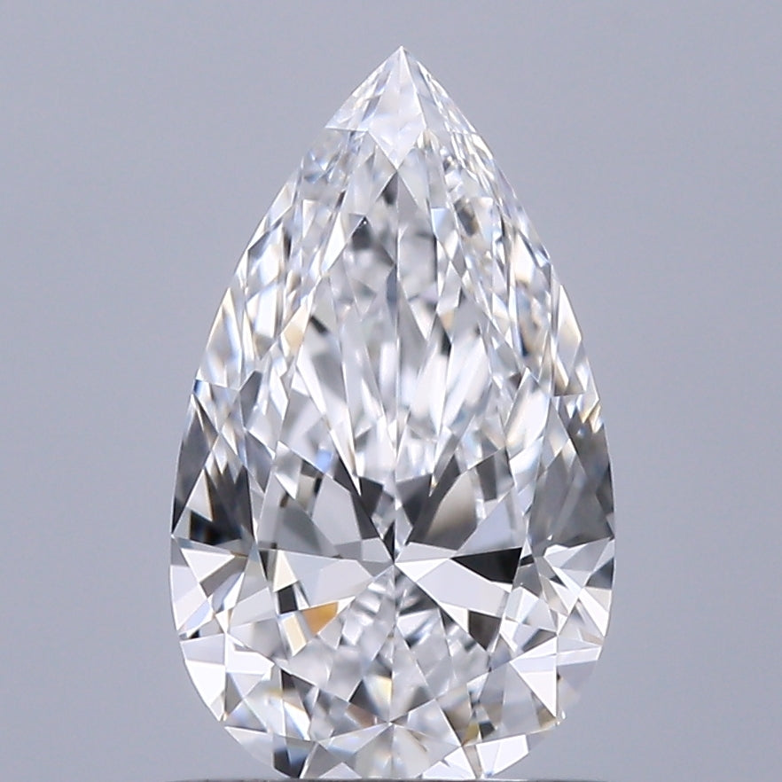 0.72 carat Pear diamond D IF