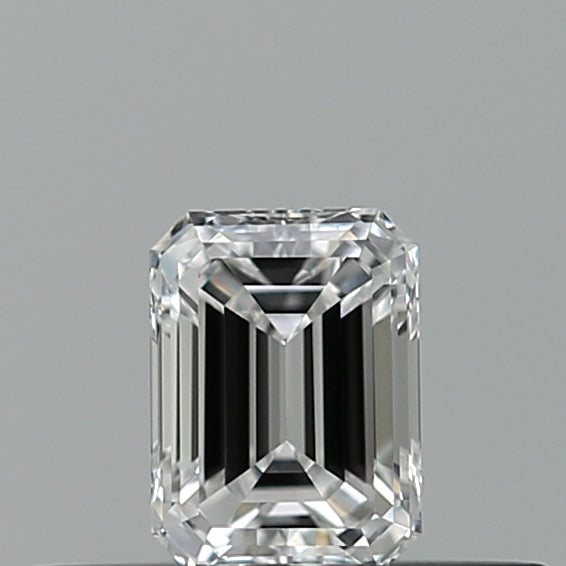 0.24 carat Emerald diamond D VVS2