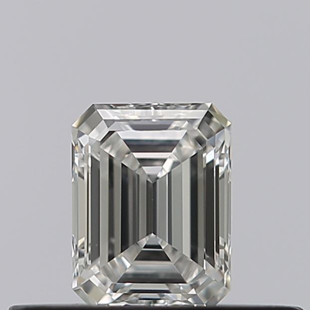 0.25 carat Emerald diamond D VVS1