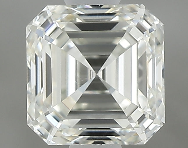 0.81 carat Asscher diamond J VVS2
