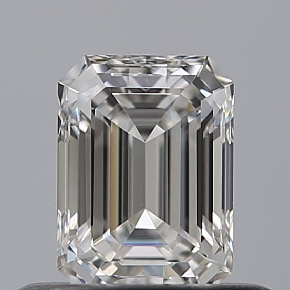 0.51 carat Emerald diamond D VVS2