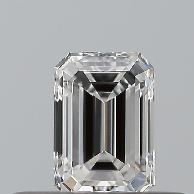 0.24 carat Emerald diamond E VVS1