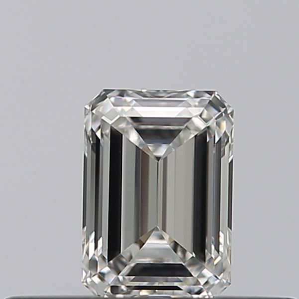 0.26 carat Emerald diamond E VVS2