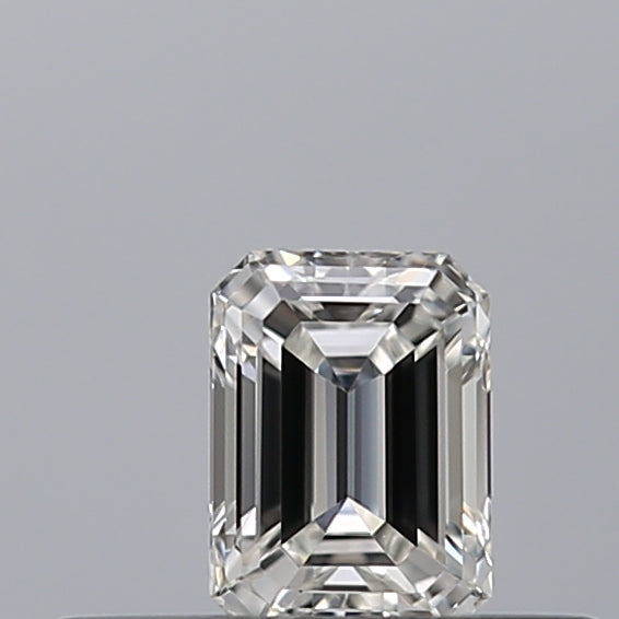 0.24 carat Emerald diamond F VVS2