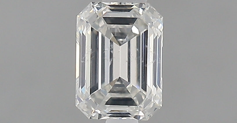 0.51 carat Emerald diamond H SI2