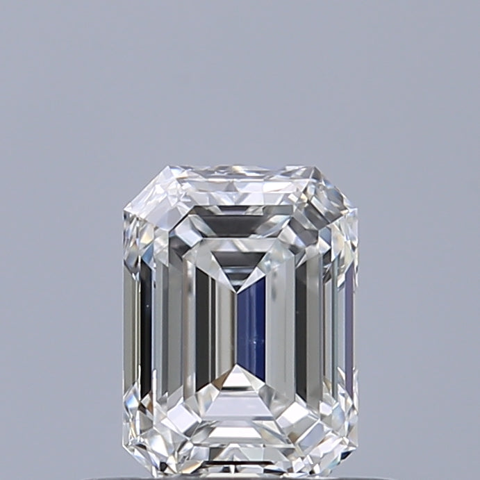 0.50 carat Emerald diamond E VS2