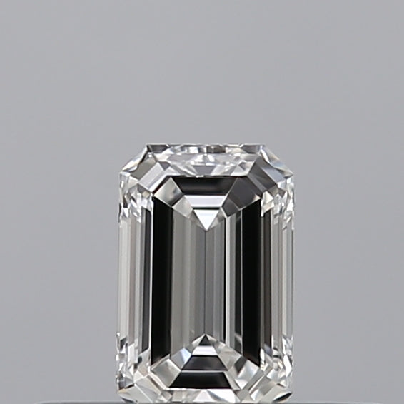 0.23 carat Emerald diamond E VVS2