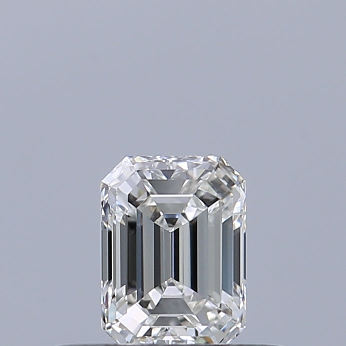 0.30 carat Emerald diamond F VVS2