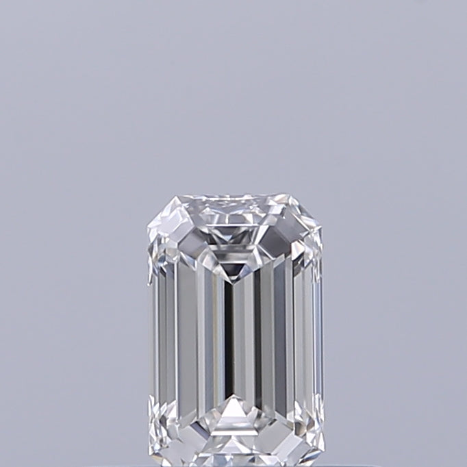 0.30 carat Emerald diamond E VVS1