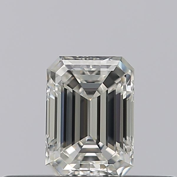 0.24 carat Emerald diamond F VVS2