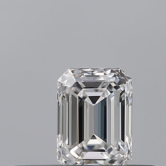 0.23 carat Emerald diamond D VVS2