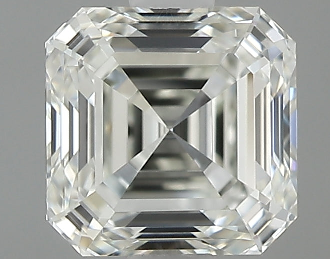 0.72 carat Asscher diamond J IF