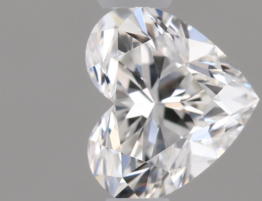 0.42 carat Heart diamond H IF