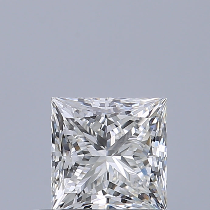 0.51 carat Princess diamond F VVS2