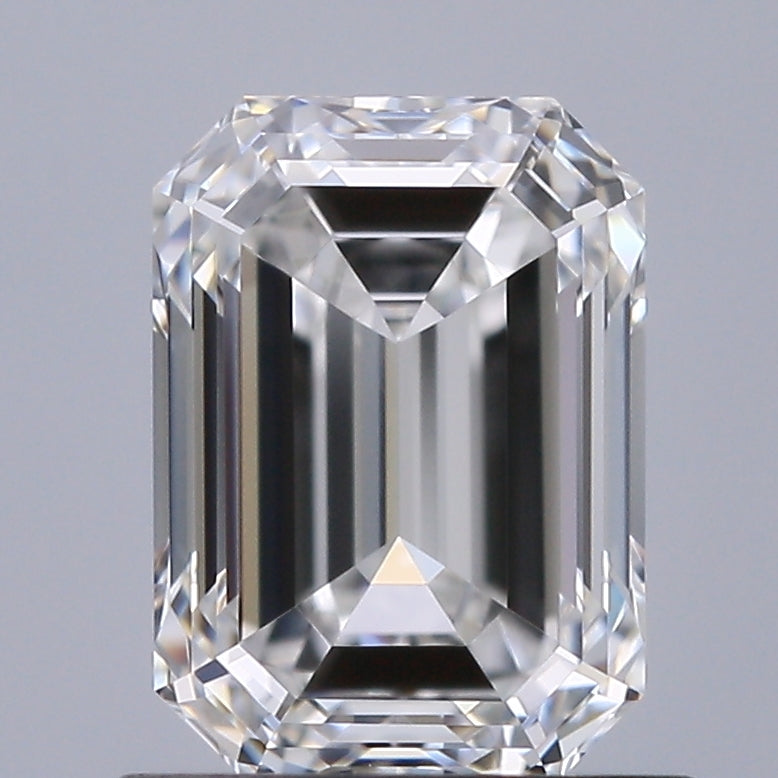 1.02 carat Emerald diamond F VVS1
