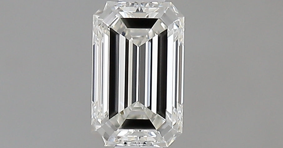 0.51 carat Emerald diamond H IF