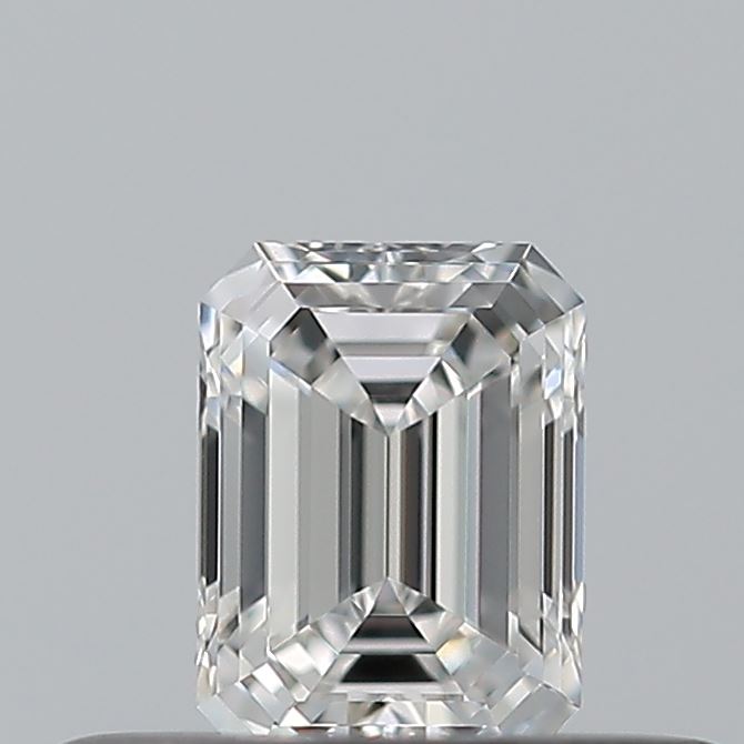 0.24 carat Emerald diamond E VVS1